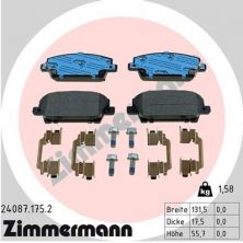 Zimmermann 24087.175.2 - Brzdové platničky -