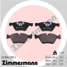 Zimmermann 24096.200.1 - Brzdové platničky -