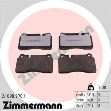 Zimmermann 24098.970.1 - Brzdové platničky -