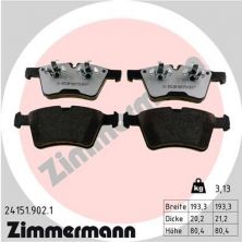 Zimmermann 24151.902.1 - Brzdové platničky -