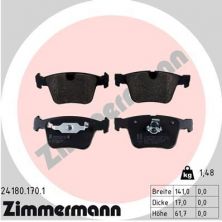 Zimmermann 24180.170.1 - Brzdové platničky -