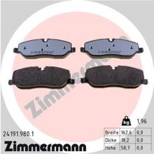 Zimmermann 24191.980.1 - Brzdové platničky -