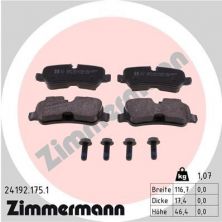 Zimmermann 24192.175.1 - Brzdové platničky -