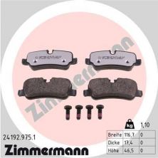 Zimmermann 24192.975.1 - Brzdové platničky -
