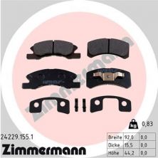 Zimmermann 24229.155.1 - Brzdové platničky -
