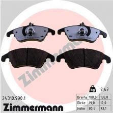 Zimmermann 24310.990.1 - Brzdové platničky -