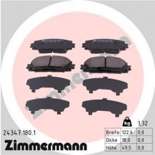 Zimmermann 24347.180.1 - Brzdové platničky -