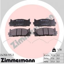 Zimmermann 24350.175.2 - Brzdové platničky -