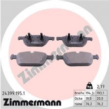 Zimmermann 24399.195.1 - Brzdové platničky -