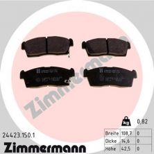 Zimmermann 24423.150.1 - Brzdové platničky -