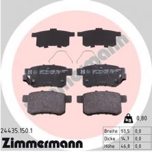 Zimmermann 24435.150.1 - Brzdové platničky -
