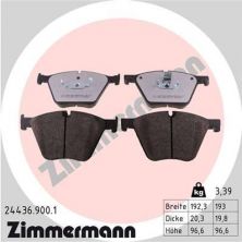 Zimmermann 24436.900.1 - Brzdové platničky -
