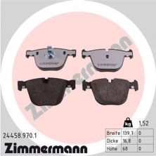 Zimmermann 24458.970.1 - Brzdové platničky -