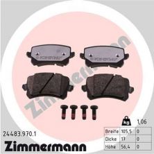 Zimmermann 24483.970.1 - Brzdové platničky -