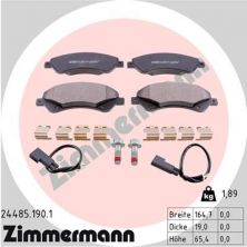Zimmermann 24485.190.1 - Brzdové platničky -