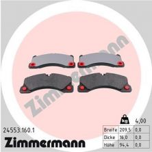 Zimmermann 24553.160.1 - Brzdové platničky -