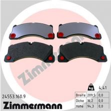 Zimmermann 24553.160.9 - Brzdové platničky -