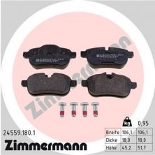 Zimmermann 24559.180.1 - Brzdové platničky -