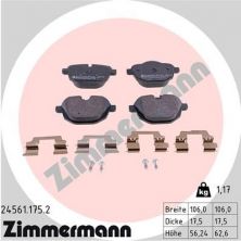 Zimmermann 24561.175.2 - Brzdové platničky -