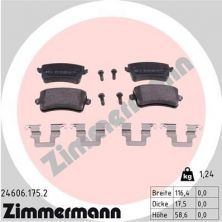 Zimmermann 24606.175.2 - Brzdové platničky -