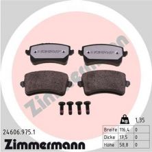 Zimmermann 24606.975.1 - Brzdové platničky -