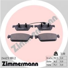Zimmermann 24623.180.2 - Brzdové platničky -