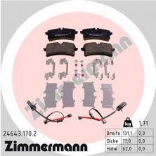 Zimmermann 24643.170.2 - Brzdové platničky -