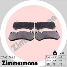 Zimmermann 24681.166.1 - Brzdové platničky -