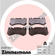 Zimmermann 24681.966.1 - Brzdové platničky -