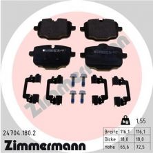 Zimmermann 24704.180.2 - Brzdové platničky -