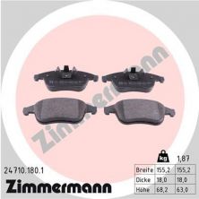 Zimmermann 24710.180.1 - Brzdové platničky -