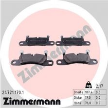 Zimmermann 24721.170.1 - Brzdové platničky -