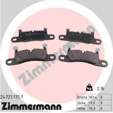 Zimmermann 24721.175.1 - Brzdové platničky -