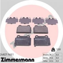 Zimmermann 24827.140.1 - Brzdové platničky -