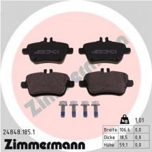 Zimmermann 24848.185.1 - Brzdové platničky -
