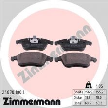 Zimmermann 24870.180.1 - Brzdové platničky -