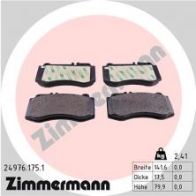 Zimmermann 24976.175.1 - Brzdové platničky -