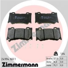 Zimmermann 24994.160.1 - Brzdové platničky -