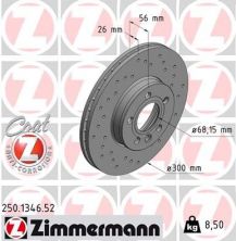 Zimmermann 250.1346.52 - Brzdový kotúč -