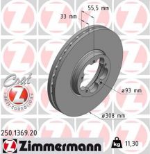 Zimmermann 250.1369.20 - Brzdový kotúč -