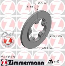 Zimmermann 250.1381.20 - Brzdový kotúč -