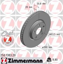 Zimmermann 250.1383.20 - Brzdový kotúč -