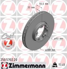 Zimmermann 250.5702.20 - Brzdový kotúč -