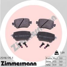 Zimmermann 25110.175.1 - Brzdové platničky -