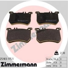 Zimmermann 25183.175.1 - Brzdové platničky -