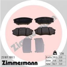 Zimmermann 25187.180.1 - Brzdové platničky -