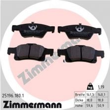 Zimmermann 25196.180.1 - Brzdové platničky -