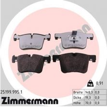 Zimmermann 25199.995.1 - Brzdové platničky -