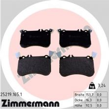 Zimmermann 25219.165.1 - Brzdové platničky -