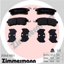 Zimmermann 25340.150.1 - Brzdové platničky -